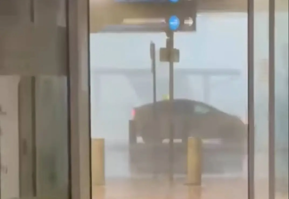 FURTUNĂ PUTERNICĂ ÎN UNGARIA. OPERAȚIUNI SUSPENDATE PE AEROPORTUL INTERNAȚIONAL LISZT FERENC