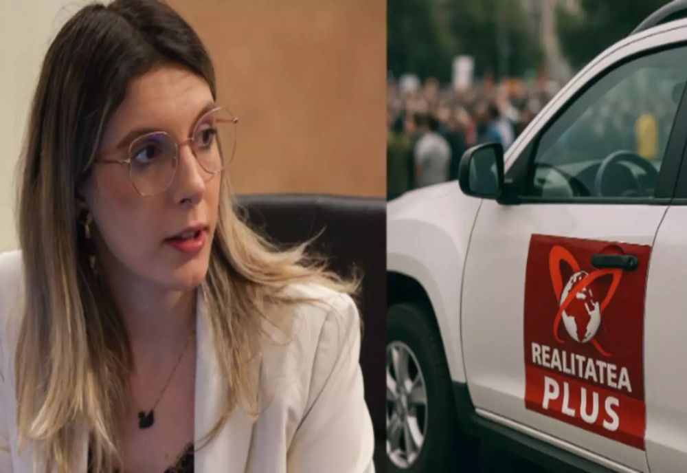 Rezista de la Mediu a fugit de reporterii Realitatea Plus. A folosit o mașină să blocheze accesul jurnaliștilor, ca să nu îi pună întrebări incomode