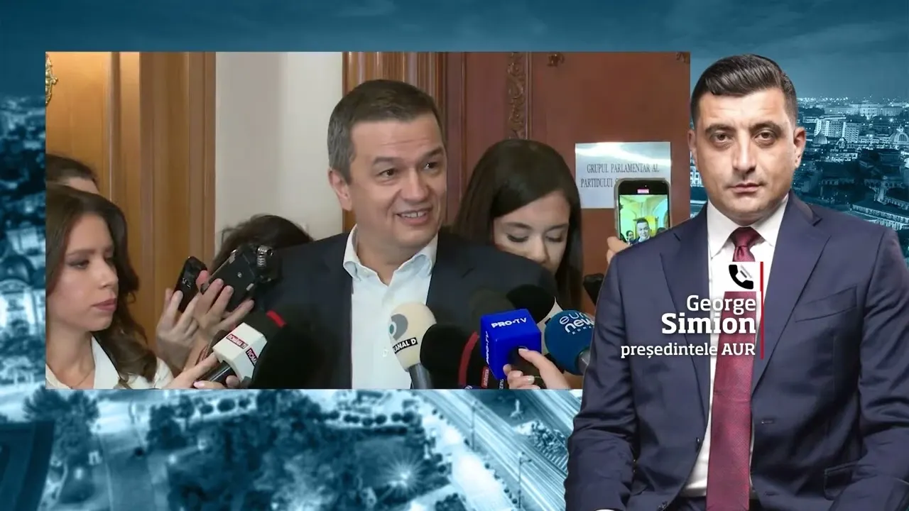 George Simion: „Alegerile anticipate sunt pe masă. Dacă PSD vrea deblocare, președinția Senatului trebuie să revină AUR”
