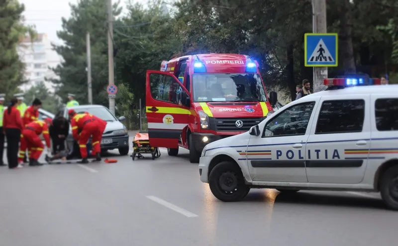 accident trecere pietoni