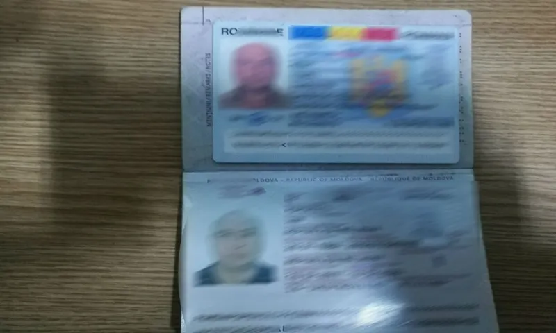 Carte de identitate falsa