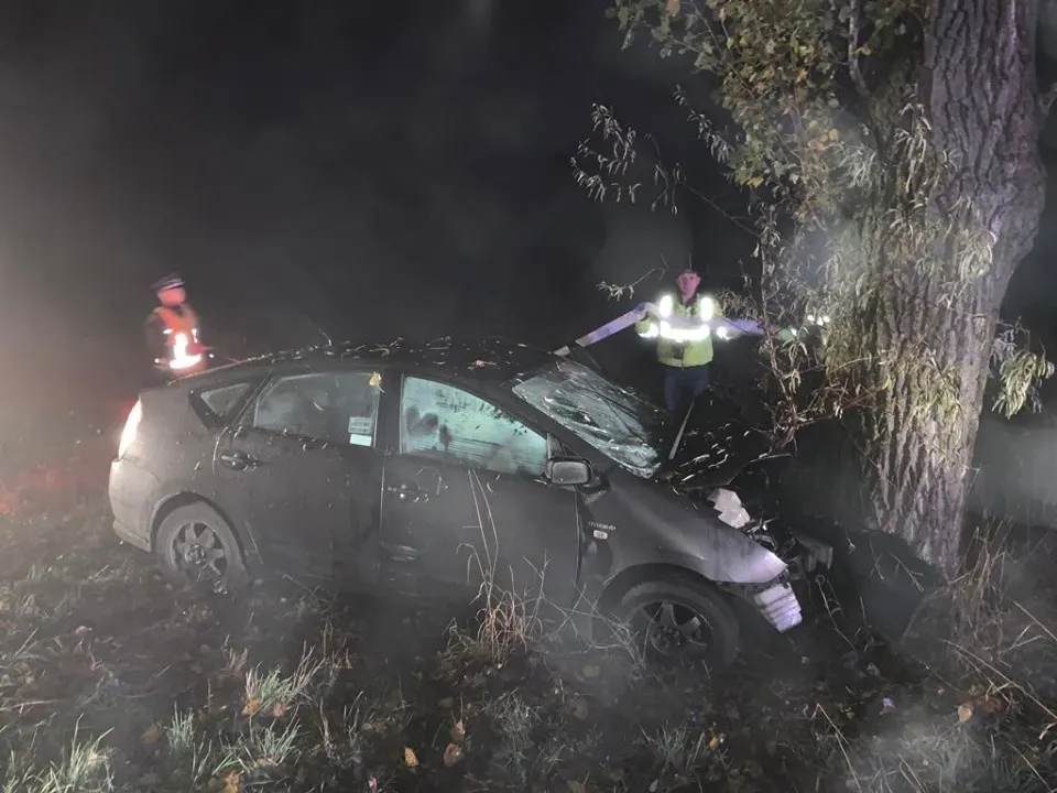 accident masina izbita in copac (3)