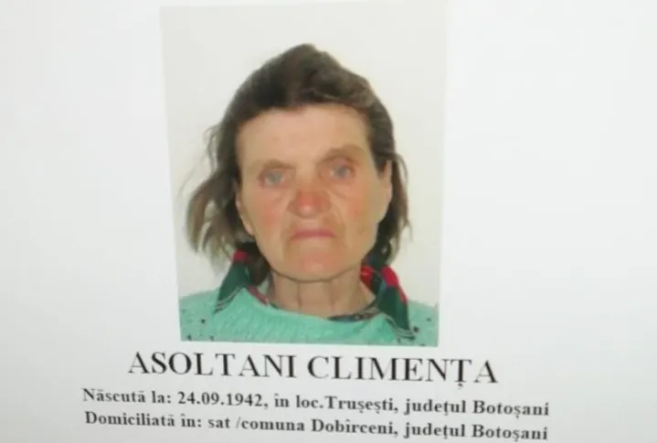 femeie disparuta