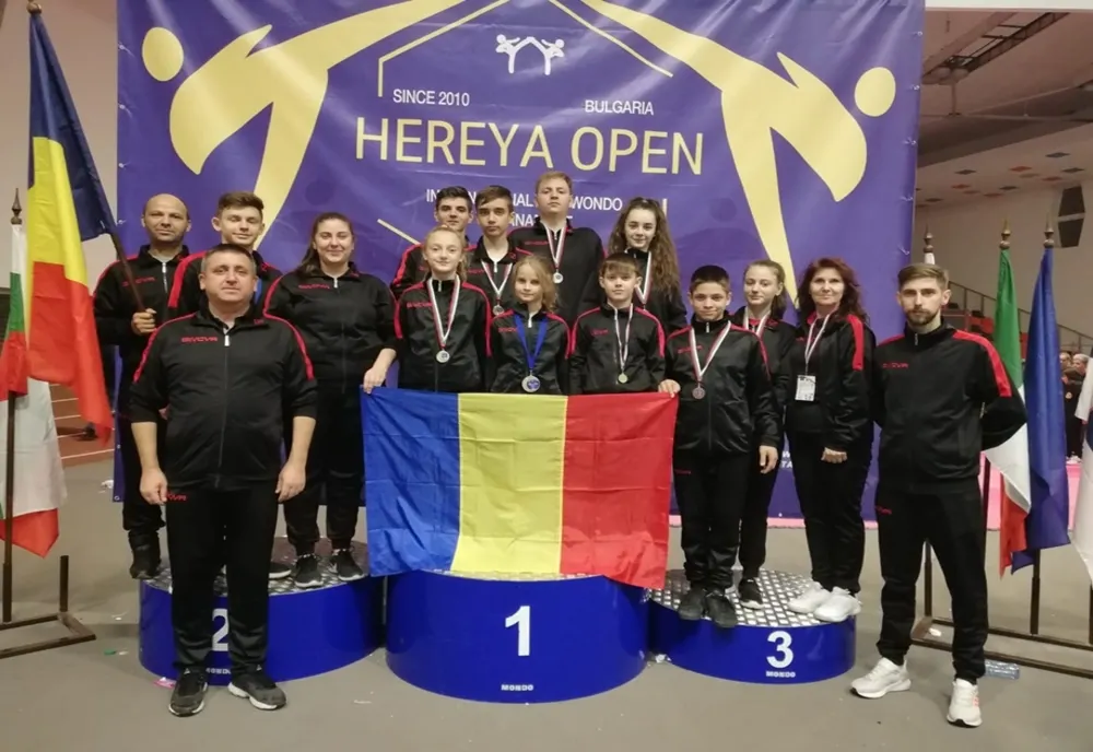 Nouă medalii cucerite de Brilliant Taekwondo la un turneu internațional în Bulgaria