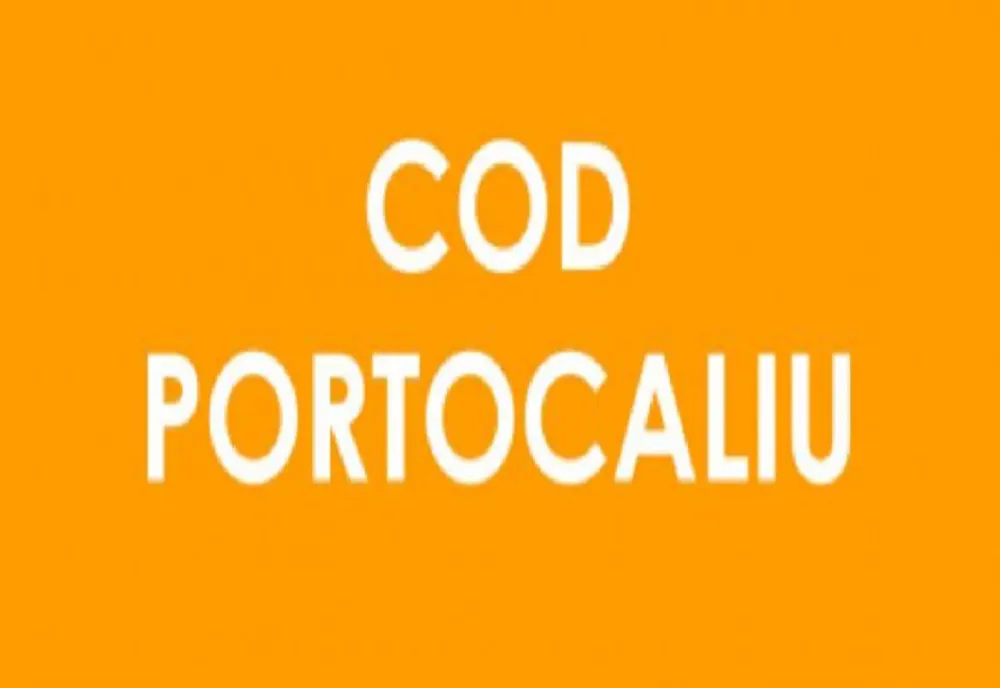 CODUL PORTOCALIU de inundații a fost prelungit