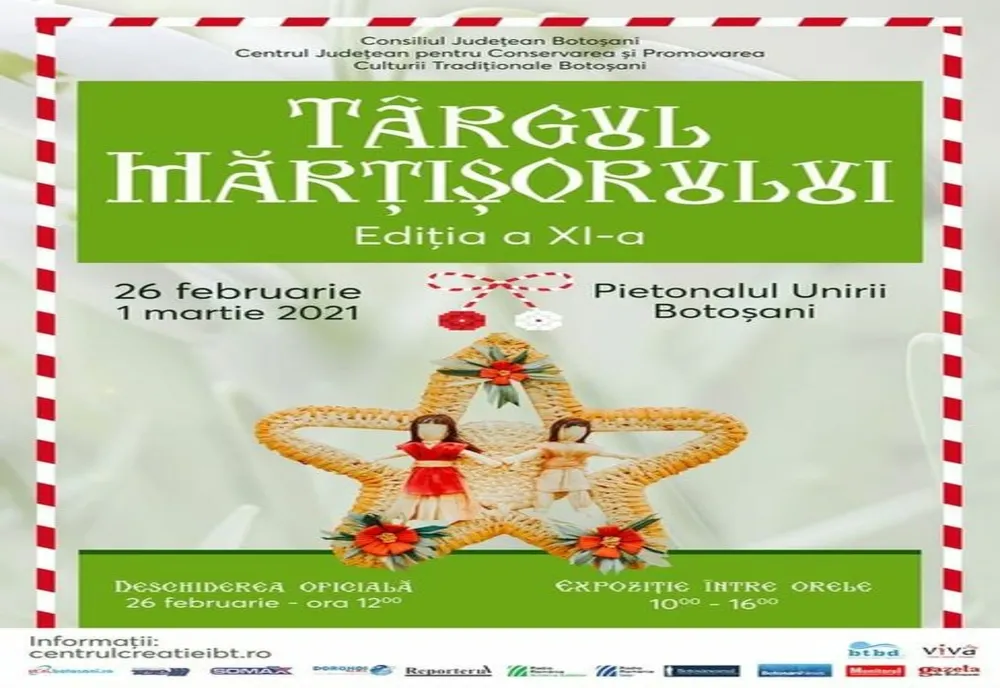 Târgul Mărțișorului la Botoșani