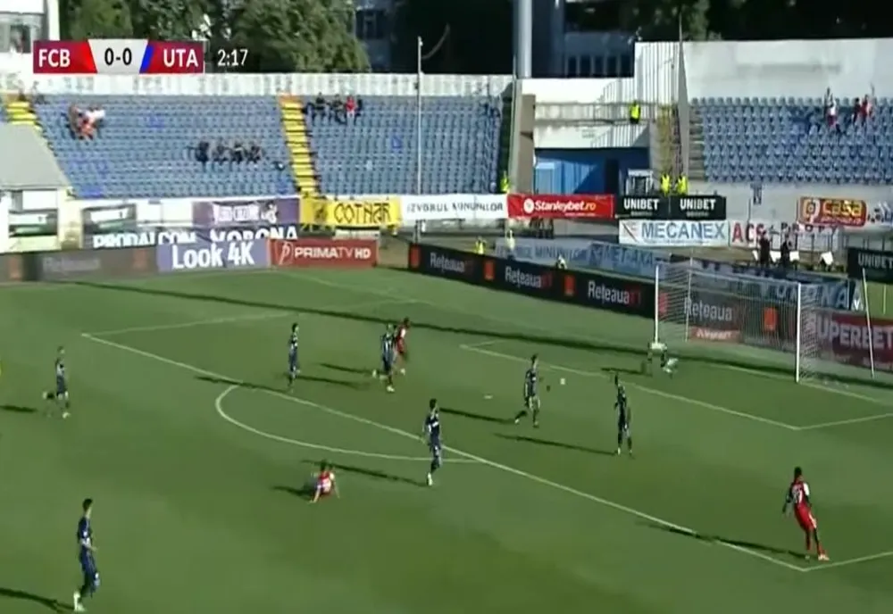 VIDEO FC Botoșani învinge pe UTA Arad