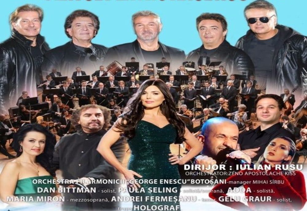 Holograf va cânta cu Filarmonica Botoșani în „cel mai grandios concert indoor din nordul Moldovei”