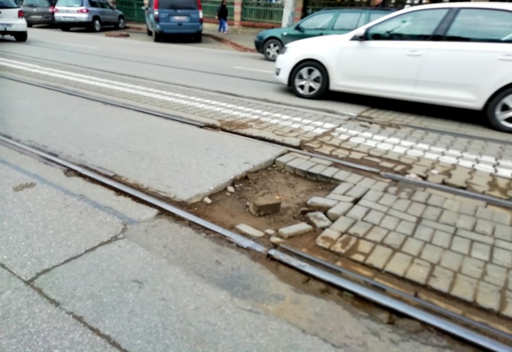 Capcană pentru șoferii care circulă pe strada Ion Pillat VIDEO