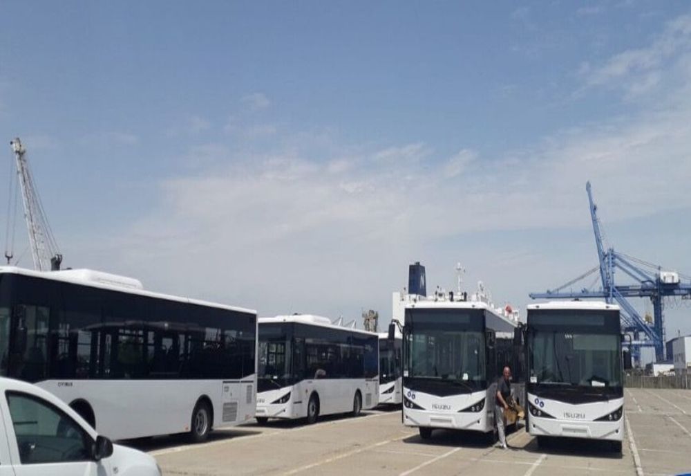 Autobuzele achiziționate de Eltrans au ajuns în România