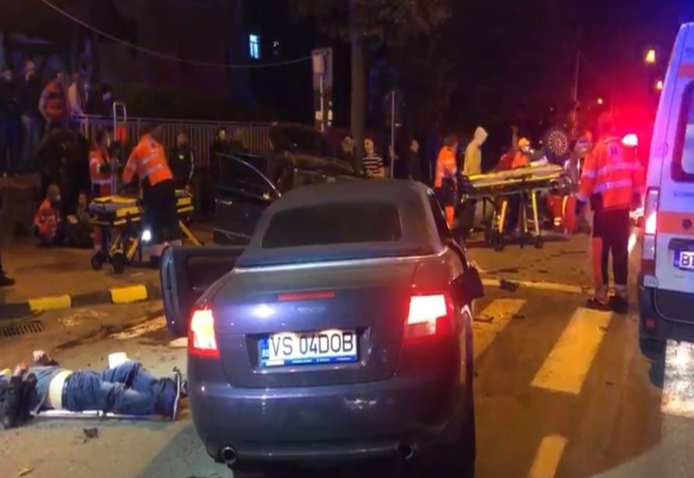 Autorul accidentului de luni seara a fost arestat preventiv