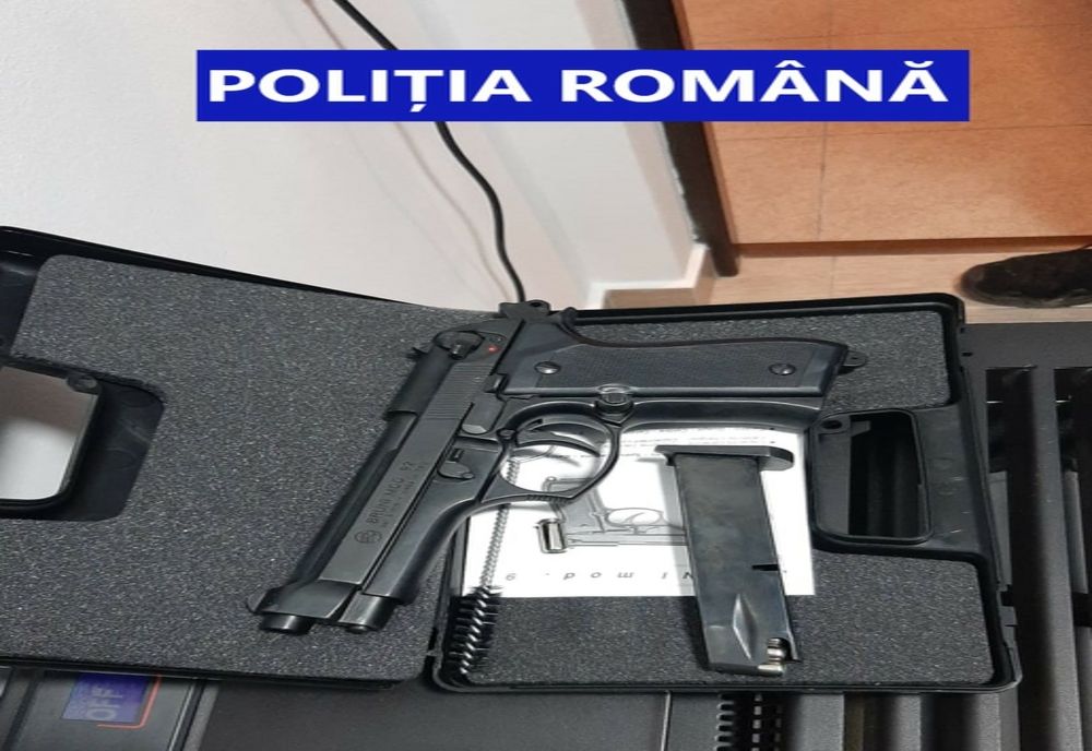 Armă letală ridicată în urma unei percheziții