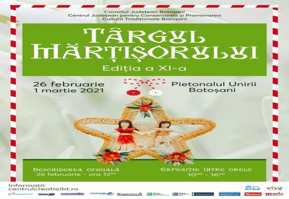 Târgul Mărțișorului la Botoșani