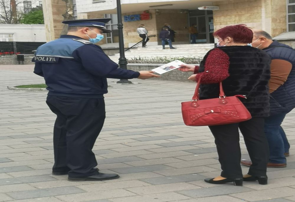 Atenție la hoți! - campanie de informare a polițiștilor din Dorohoi