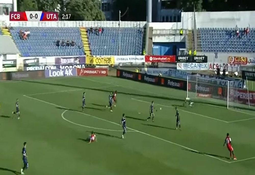 VIDEO FC Botoșani învinge pe UTA Arad