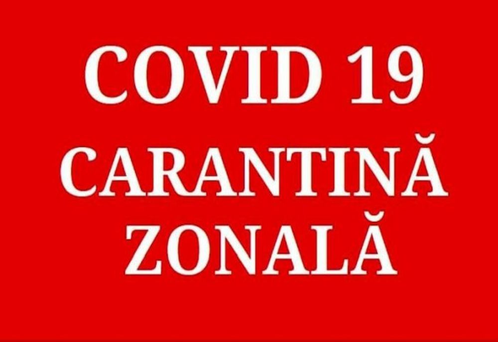 Carantină zonală pentru 3 localități dintr-o comună botoșăneană