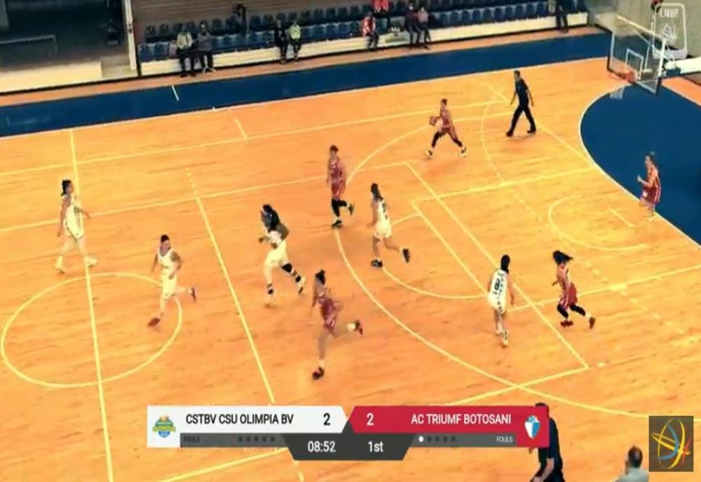 BACHET: Olimpia CSU Brașov - Triumf Botoșani 120 - 50 (VIDEO)