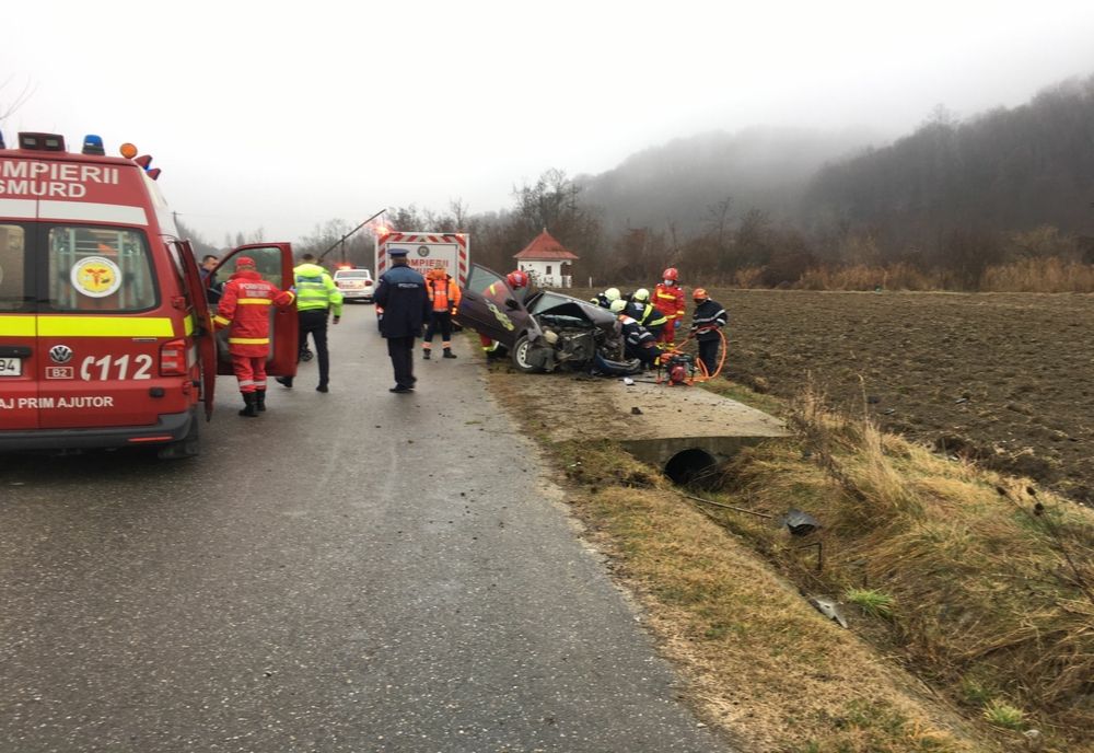 Accident grav, într-o localitate din județul Botoșani: un mort și un rănit!