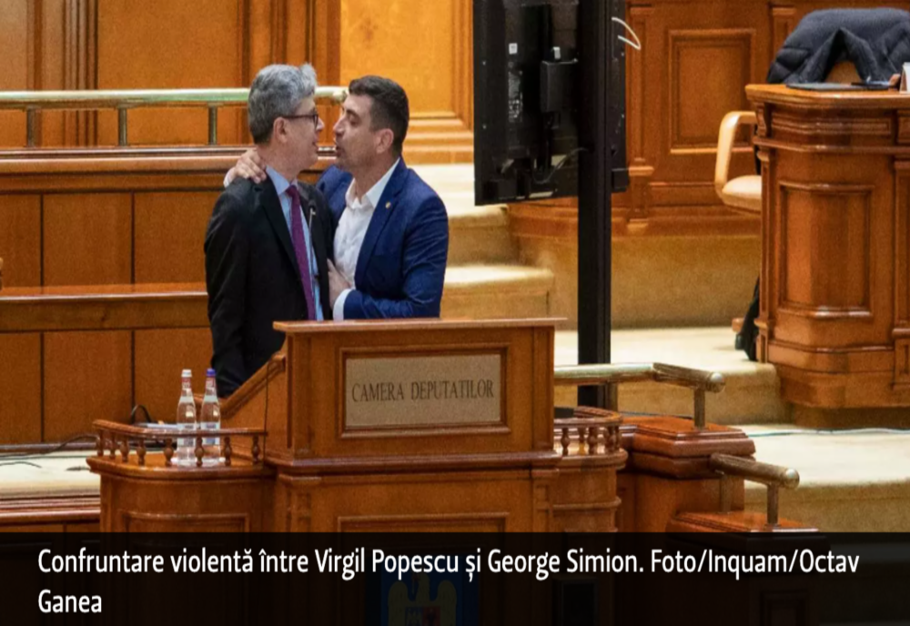 Virgil Popescu depune plângere penală după ce a fost agresat de George Simion