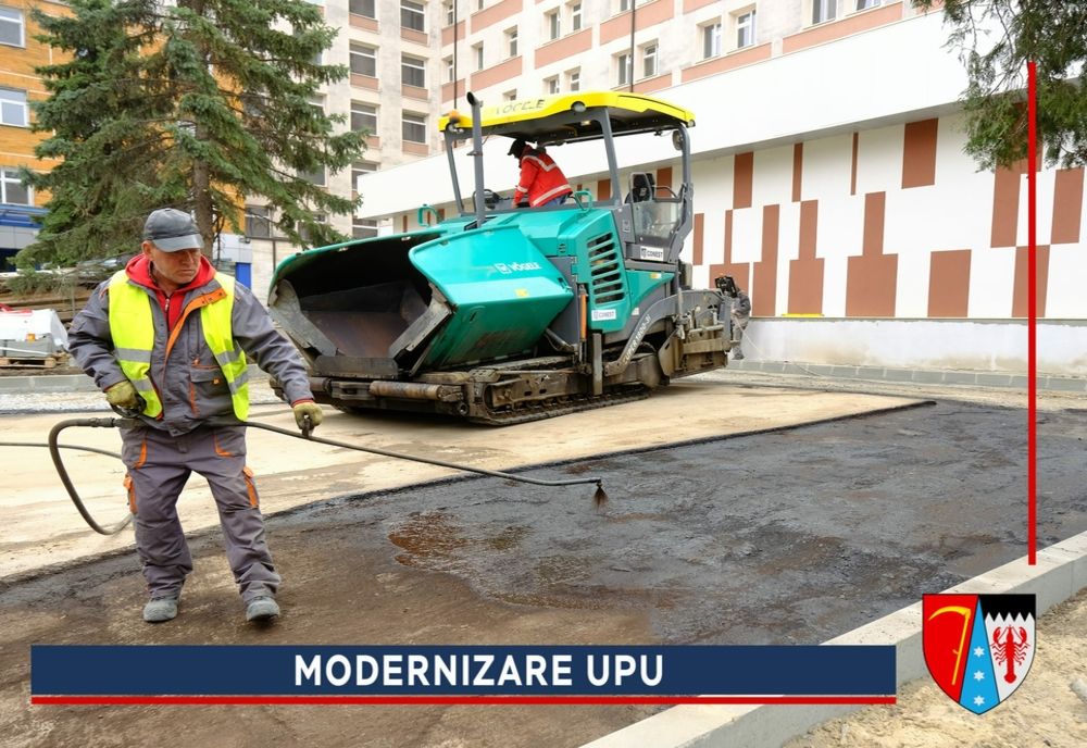 Lucrările la UPU se apropie de final
