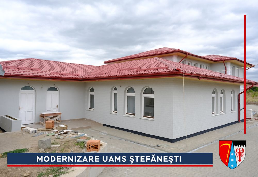 Modernizarea Unității de Asistență Medico-Socială Ștefănești se apropie de final