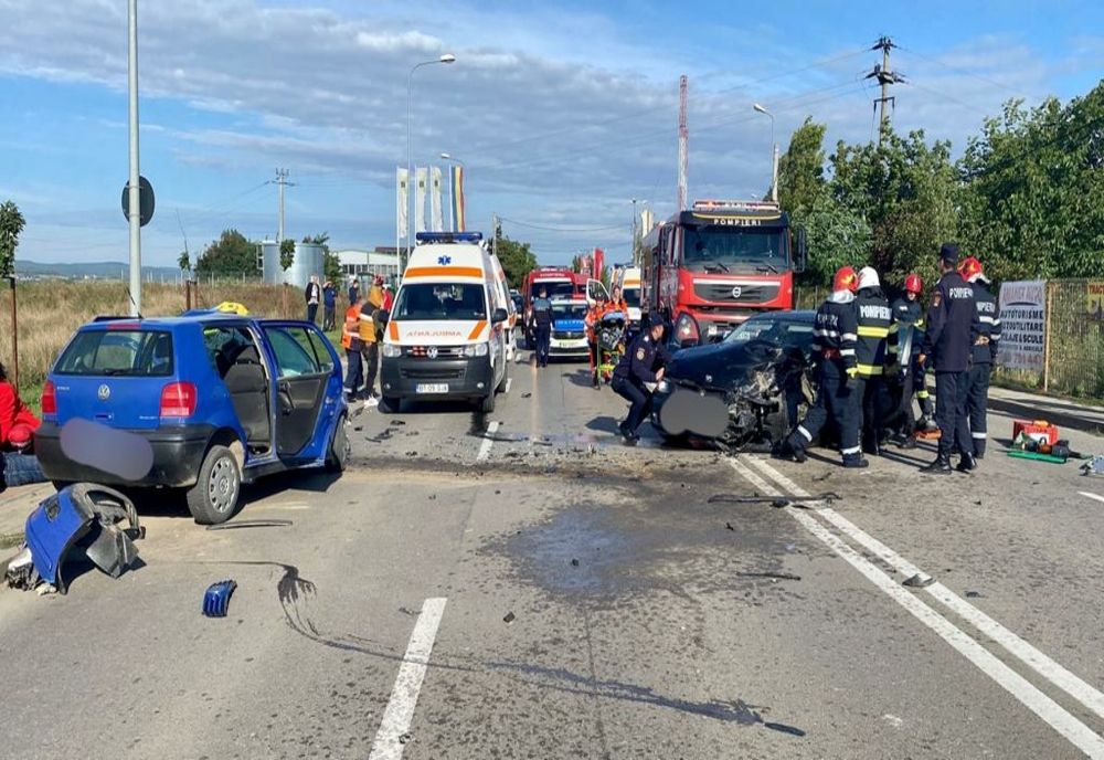 Accident grav la ieșirea din Botoșani! Cinci bărbați, răniți