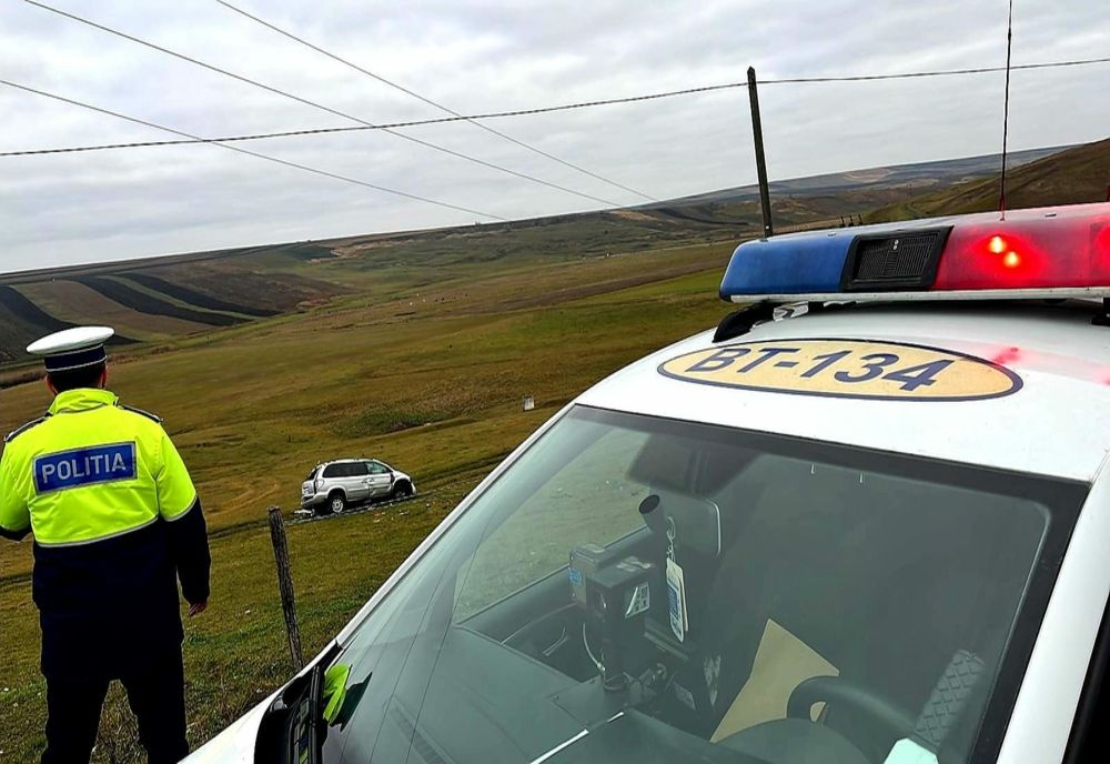 Accident mortal pe un drum din Botoșani