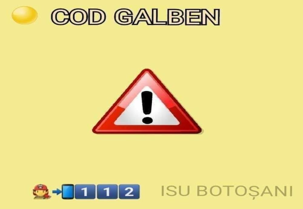 COD GALBEN de polei în județul Botoșani
