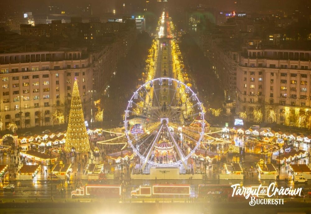 Sezon record pentru târgurile de Crăciun din București. Peste 1,5 milioane de vizitatori înainte de închidere