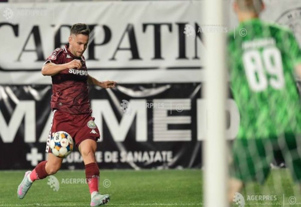 VIDEO FOTBAL: RAPID BUCUREȘTI - CFR CLUJ 1-1, ÎN SUPERLIGĂ