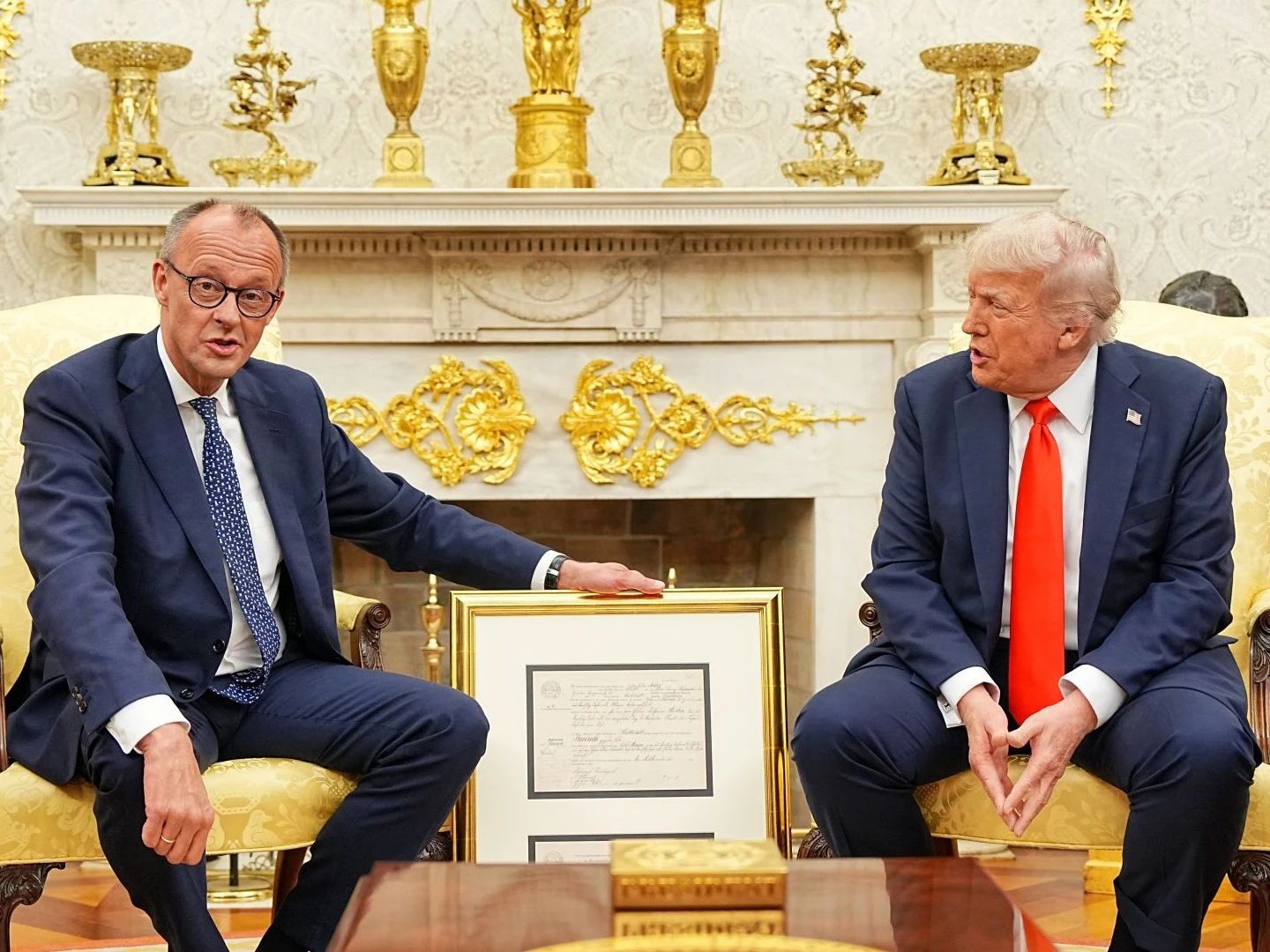 Donald Trump, Cancelarul Merz