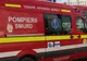 Ambulanță SMURD rămasă înzăpezită pe o stradă din Botoșani