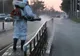 Dezinfecție în stațiile de tramvai și pe trotuare FOTO&VIDEO
