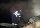 Locuință distrusă de jarul căzut din sobă pe materiale combustibile