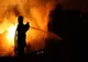 VIDEO- Incendiu violent în Botoșani! Flăcări de peste șase metri