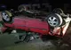 Un șofer din Suceava s-a răsturnat cu mașina! Două persoane, rănite