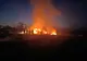 70 de tone de furaje arse într-un incendiu! Focul a fost pus intenționat