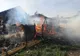 Jarul căzut din sobă, a mistuit o anexă a unei case din Pădureni 