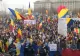 PROTEST AL SUSȚINĂTORILOR LUI GEORGESCU ÎN PIAȚA VICTORIEI; CUȚIT GĂSIT ASUPRA UNUI PROTESTATAR