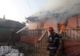 Casă distrusă în totalitate într-un incendiu GALERIE FOTO