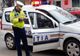 Depistat la volanul unui autovehicul neînmatriculat