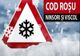 COD ROȘU de vânt și ninsori abundente! S-a transmis mesaj prin RO-ALERT